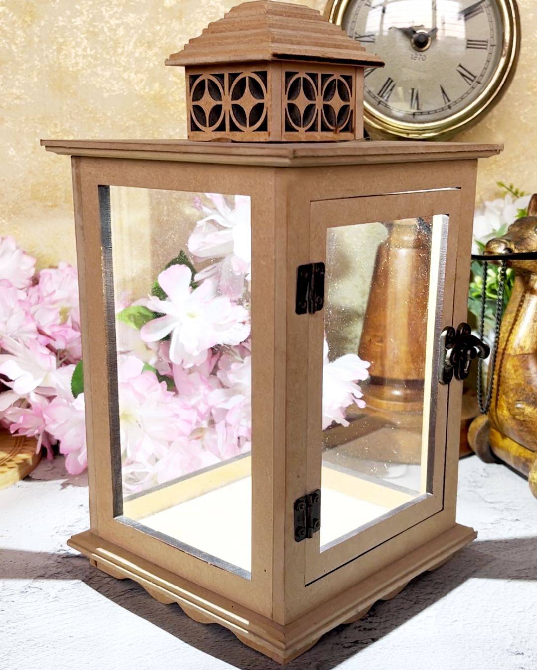 Victorian Lantern With Light