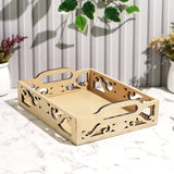 Traditional Pre Marked Border Tray Gift Packing Hamper