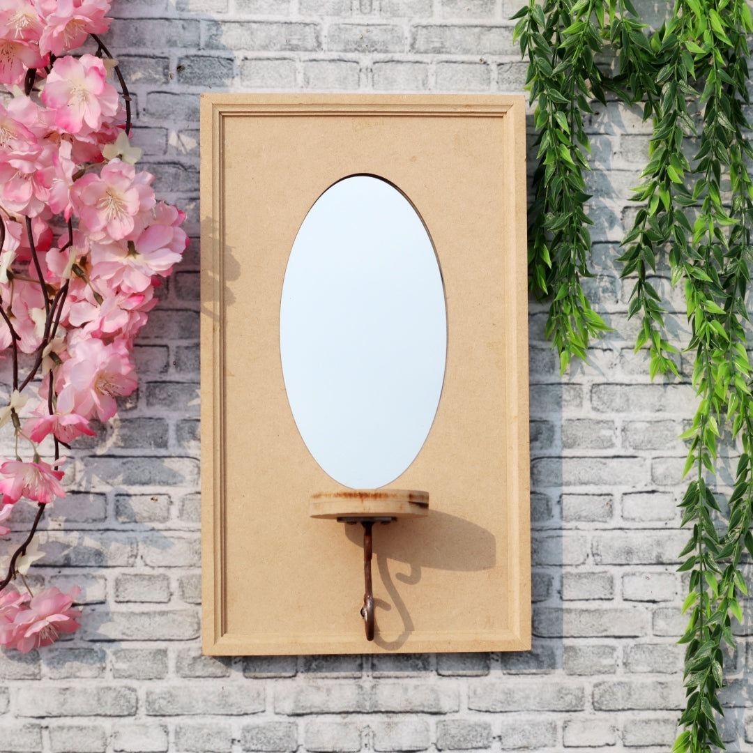 Vintage Oval Wall Sconce A