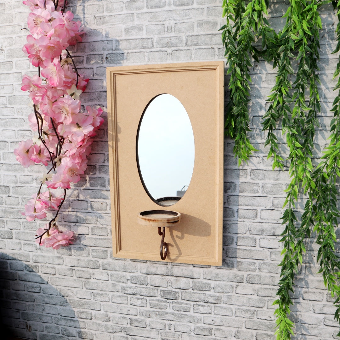 Vintage Oval Wall Sconce A