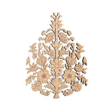 Rajwadi Floral Motif Pre Mark Cutout M