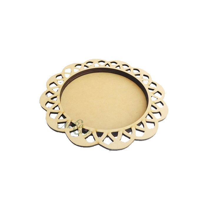 Trendy Border Circle Platter 1