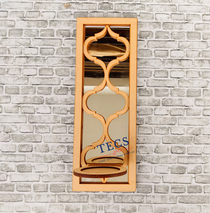 Damask Wall Sconce Candle Holder