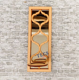 Damask Wall Sconce Candle Holder