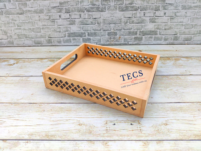 Cut work Tray