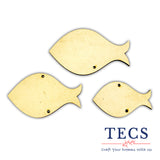 Cute Fishes Wall hanging Chime Decor