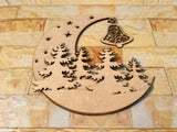 3D Moon Scenery