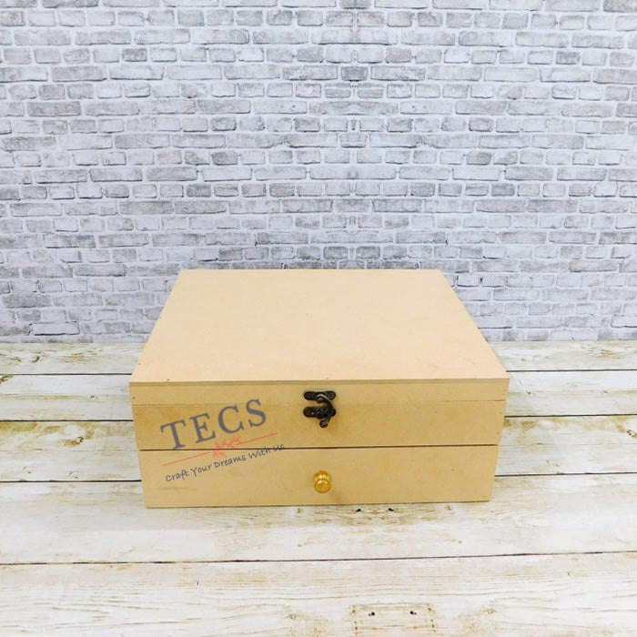 40 Slot Jewelry Box With Plain Lid