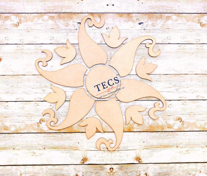 Paisley Rangoli Base 1