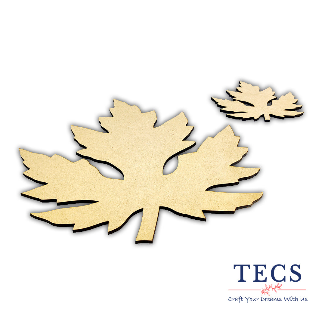 Maple Leaf Platter Set