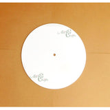 White Acrylic Clock Base