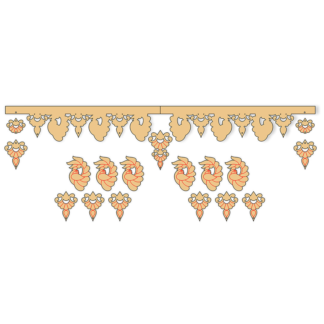 Vintage Peacock Bandhanwar