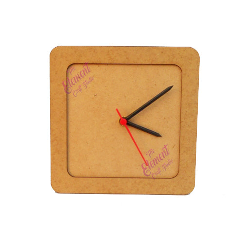 Square Table Clock Handilane
