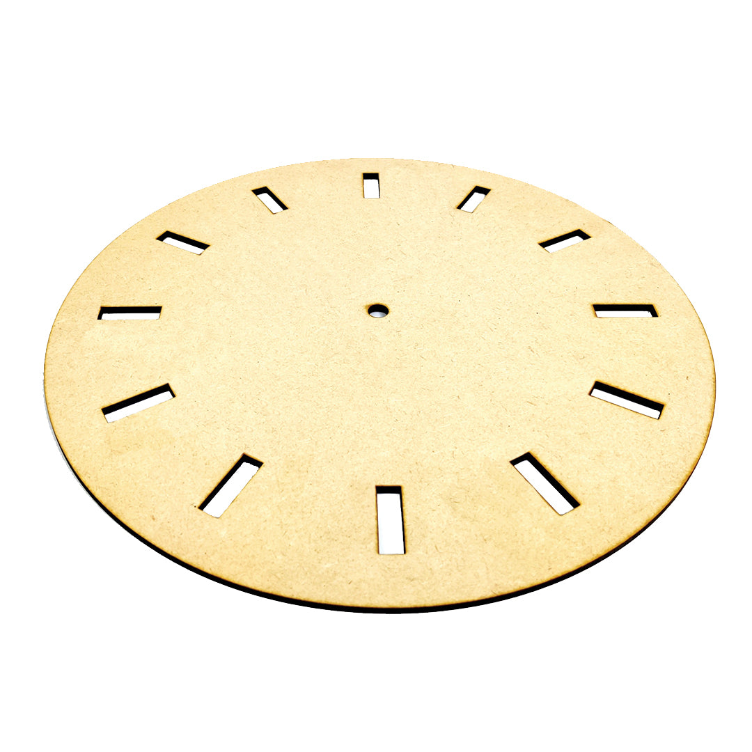 Circle clock Base with Numbers Cutting