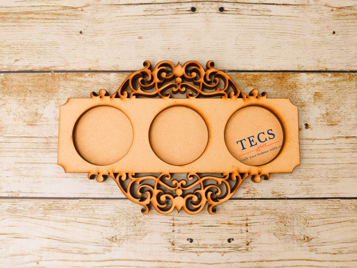 Vintage Rectangle Tea Light Candle Holder