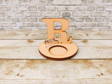Monogram Tea Light Holder R