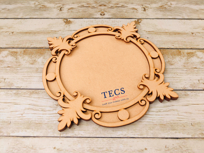 Circular Damask Platter