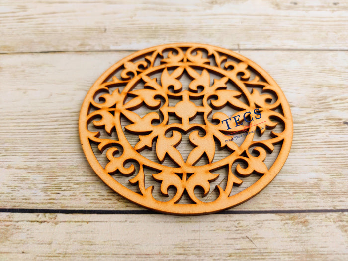 Mandala Tea Light Candle holder 1