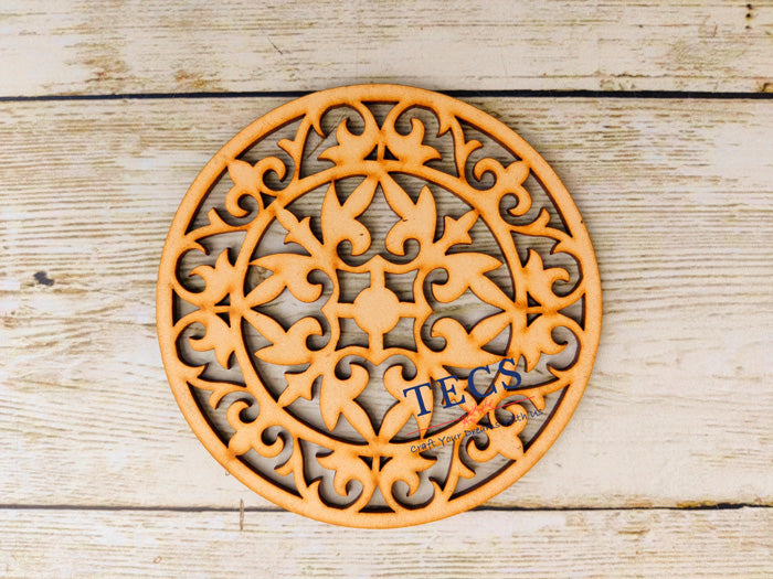Mandala Tea Light Candle holder 1