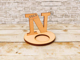 Monogram Tea Light Holder N