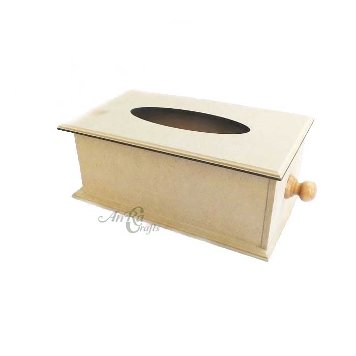 Wooden Tissue Box