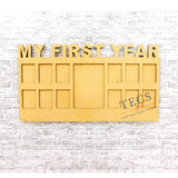 First Year Baby Photo Frame