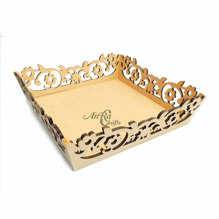 Flower Cut work Tray