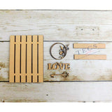 Rustic Door Magnet