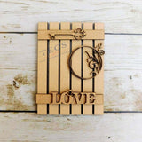 Rustic Door Magnet