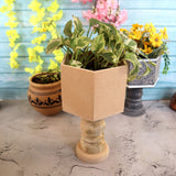 Hexagonal Table Pedestal Planter Big