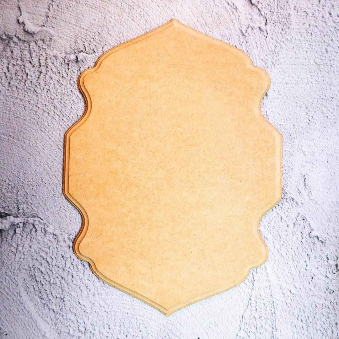 Vintage Blank Plank Plaque Pattern D