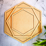 Hexagonal Wall Panel Set