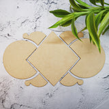 Beautiful Partial Circle Rangoli