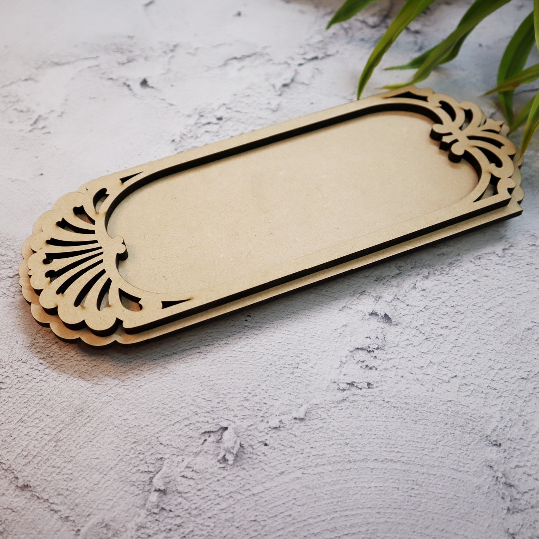 Victorian Platter Winged Baroque