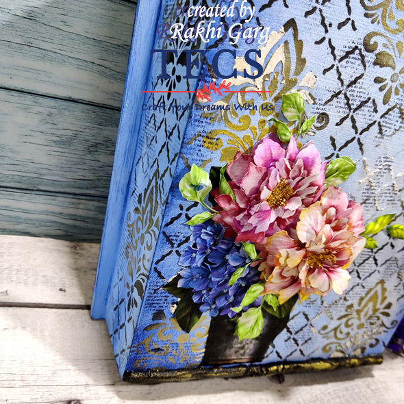 Slanted Wall Newspaper and Magazine Holder