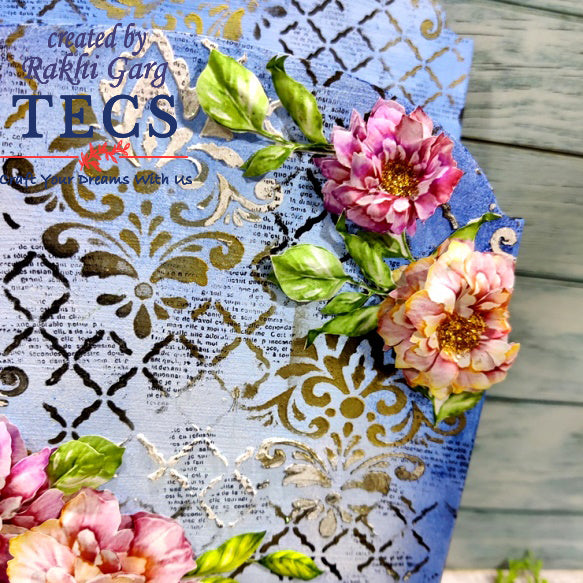 Slanted Wall Newspaper and Magazine Holder