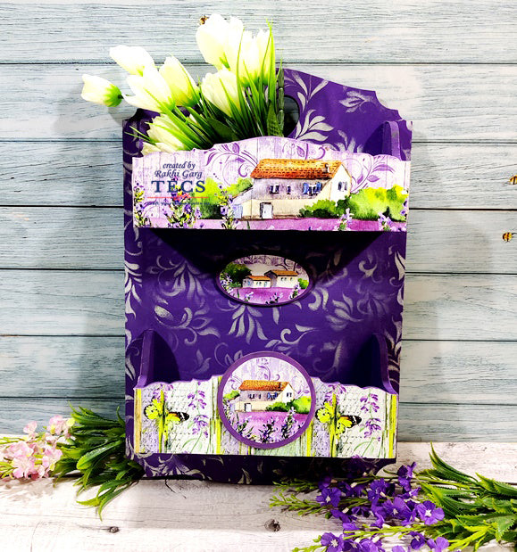 Vintage Wall Utility With Pockets