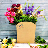 Slanted Wall Newspaper and Magazine Holder