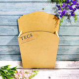 Slanted Wall Newspaper and Magazine Holder