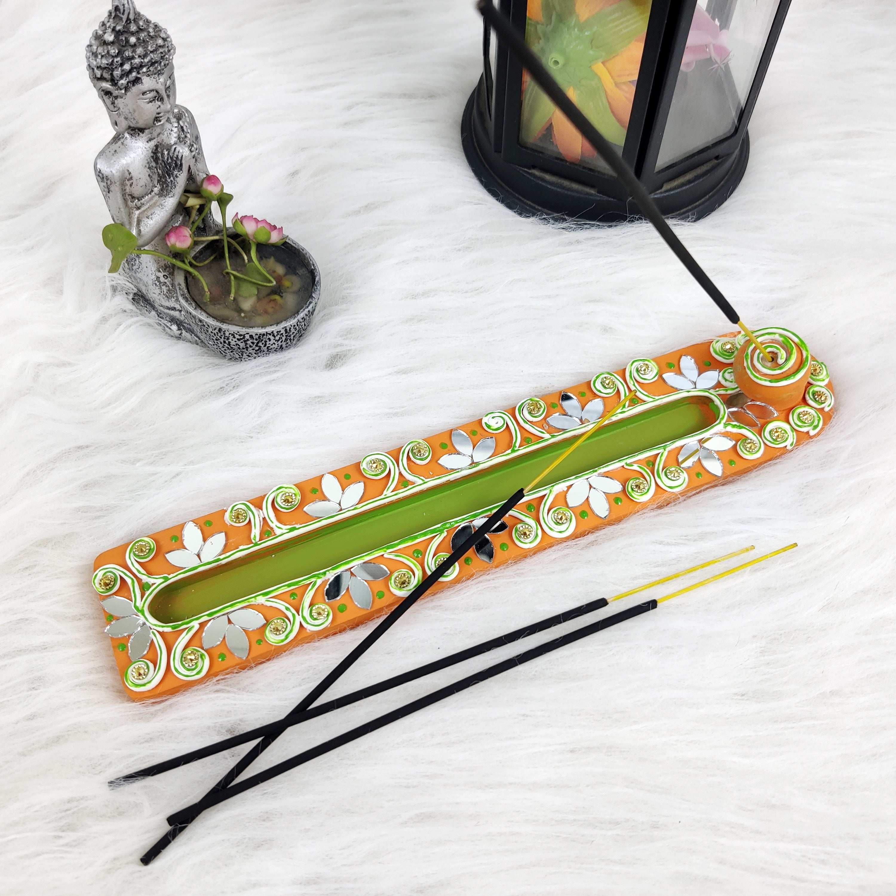 Peacock Incense Stick Holder