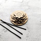 Lotus Layered Incense Stick Holder