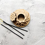 Lotus Layered Incense Stick Holder