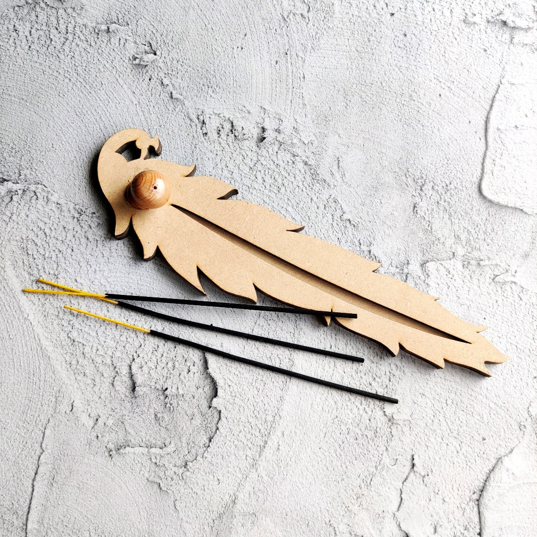 Peacock Incense Stick Holder