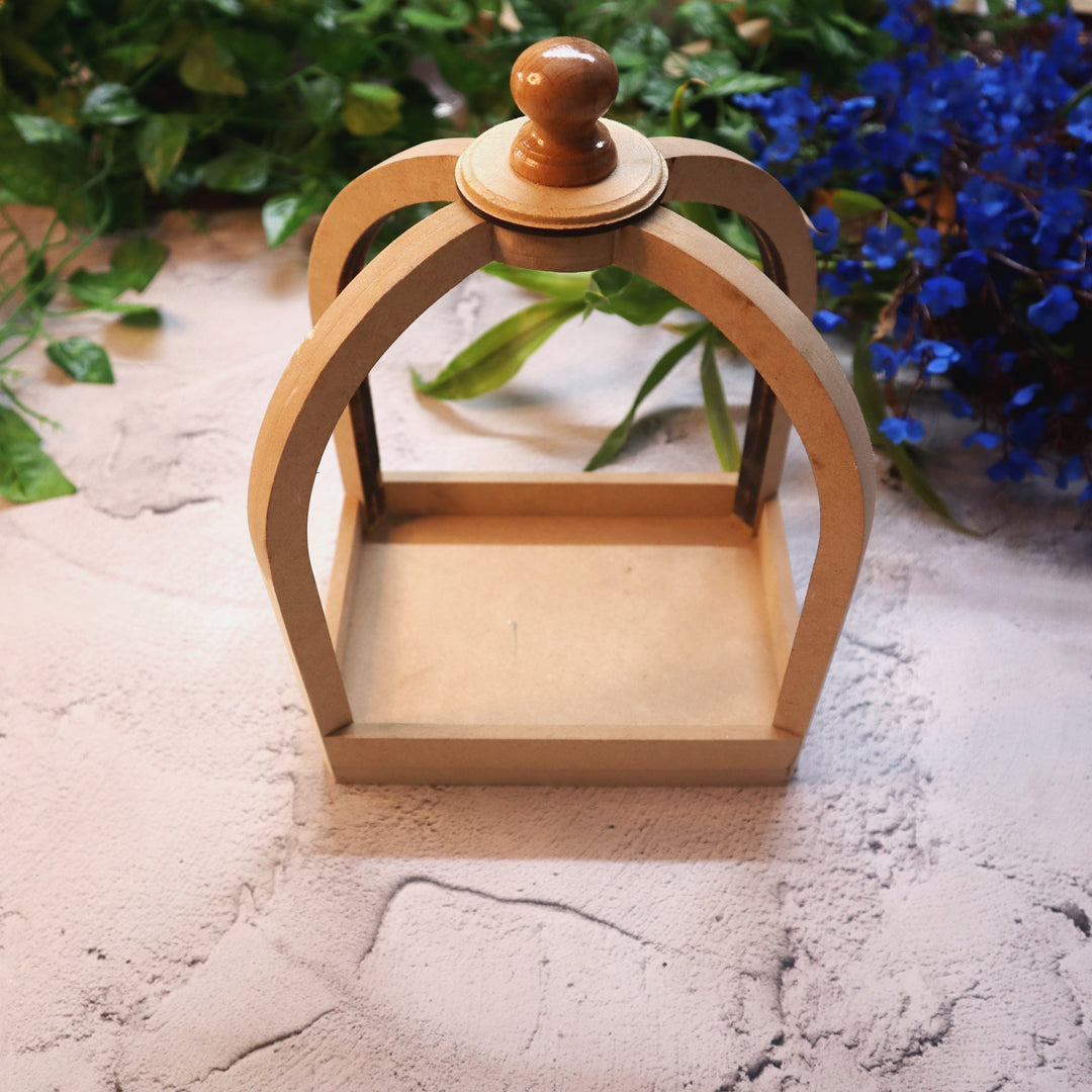 Victorian Arch Lantern with Tray