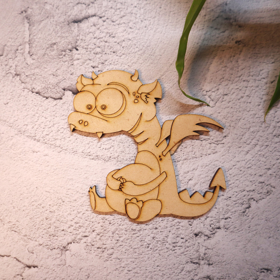 Wingy Dino Fridge Magnet Cutout