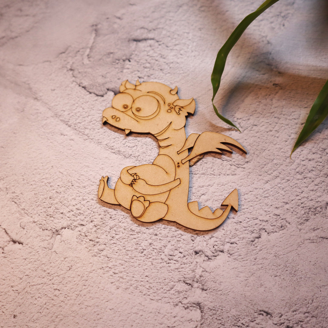 Wingy Dino Fridge Magnet Cutout