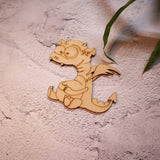 Wingy Dino Fridge Magnet Cutout