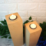 Long Candle Pillars Set