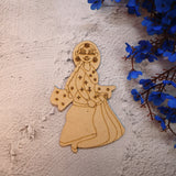 Punjabi Kudi Fridge Magnet Cut Out
