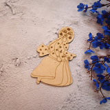 Punjabi Kudi Fridge Magnet Cut Out